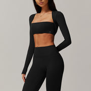 Set top & bluza fitness Noir Duette